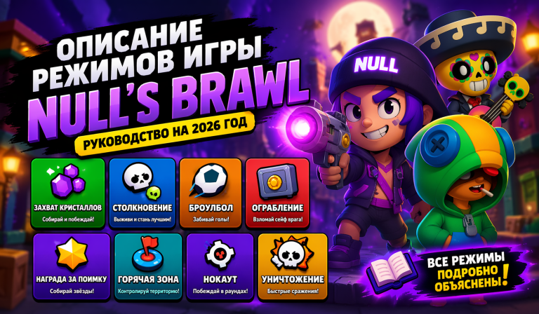 Описание режимов игры Null’s Brawl (руководство на 2026 год)