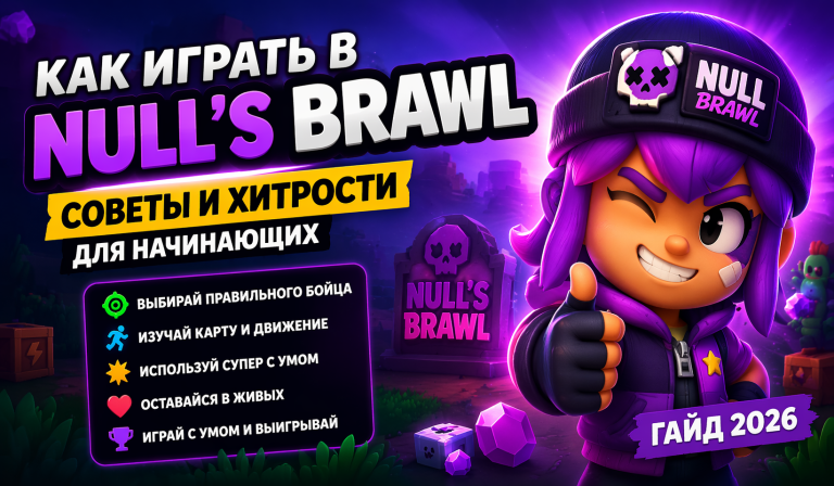 Как играть в Null’s Brawl — советы и хитрости для начинающих